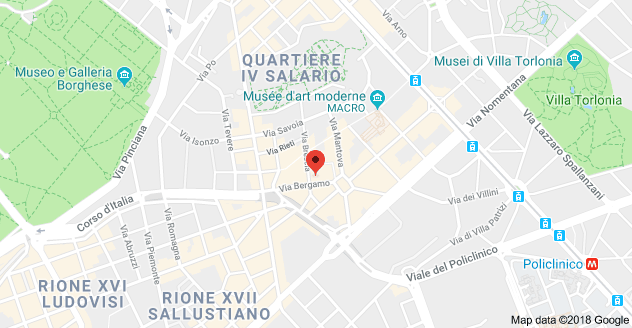 mappa via bergamo